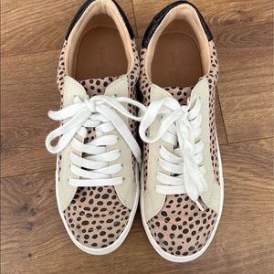 Cheetah print sneakers